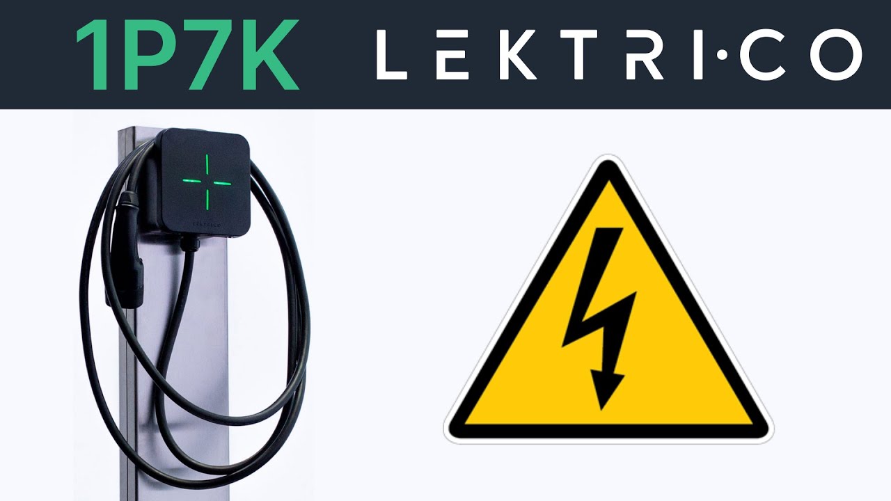 LEKTRI.CO 1P7K - Montajul stației de încărcare și a modulului de Energy Management