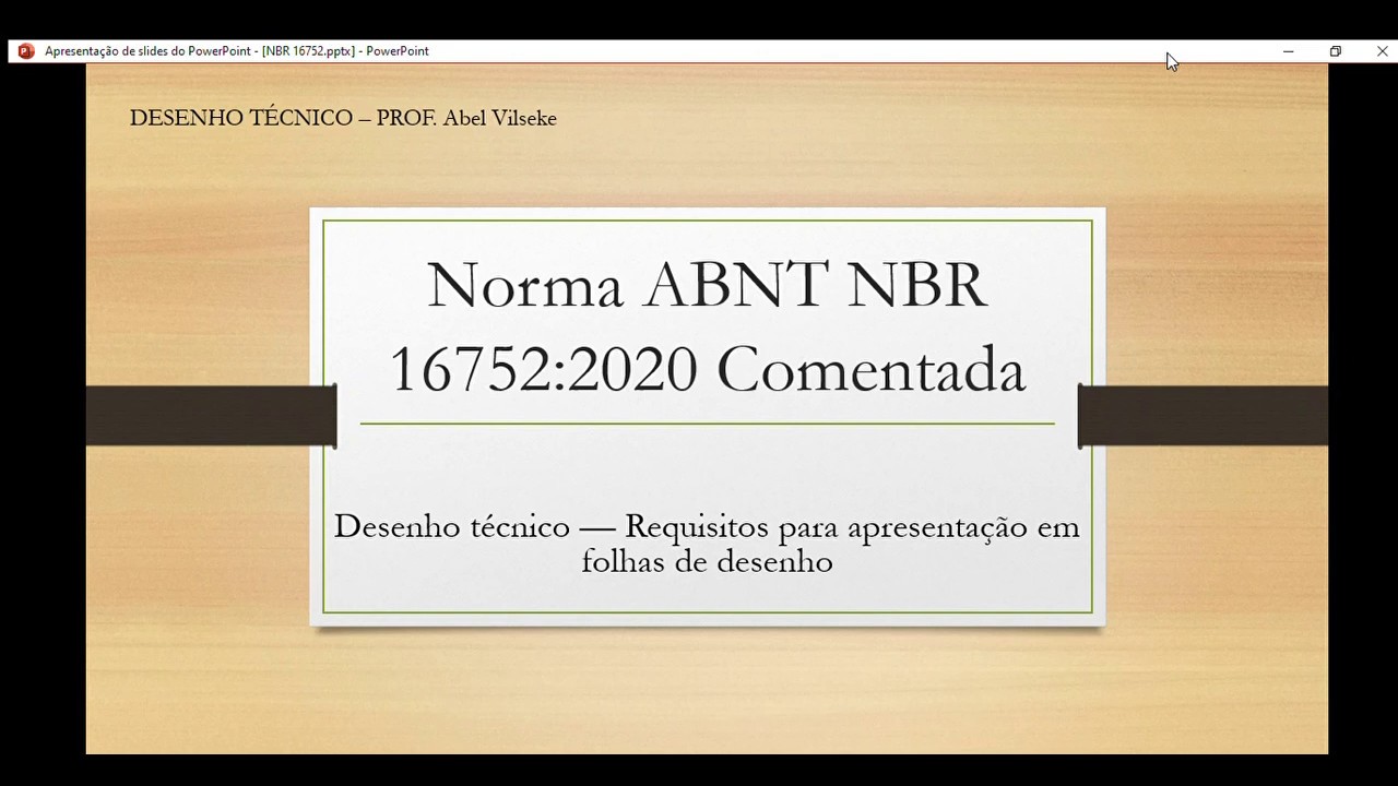 Norma ABNT NBR 16752:2020 Comentada