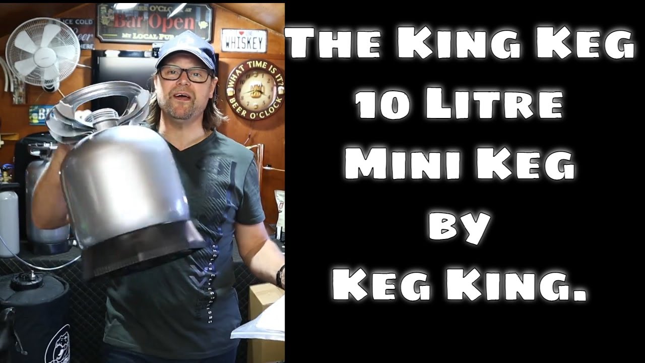 Мини-кег King Keg 10 литров от Keg King. Распаковка и сборка