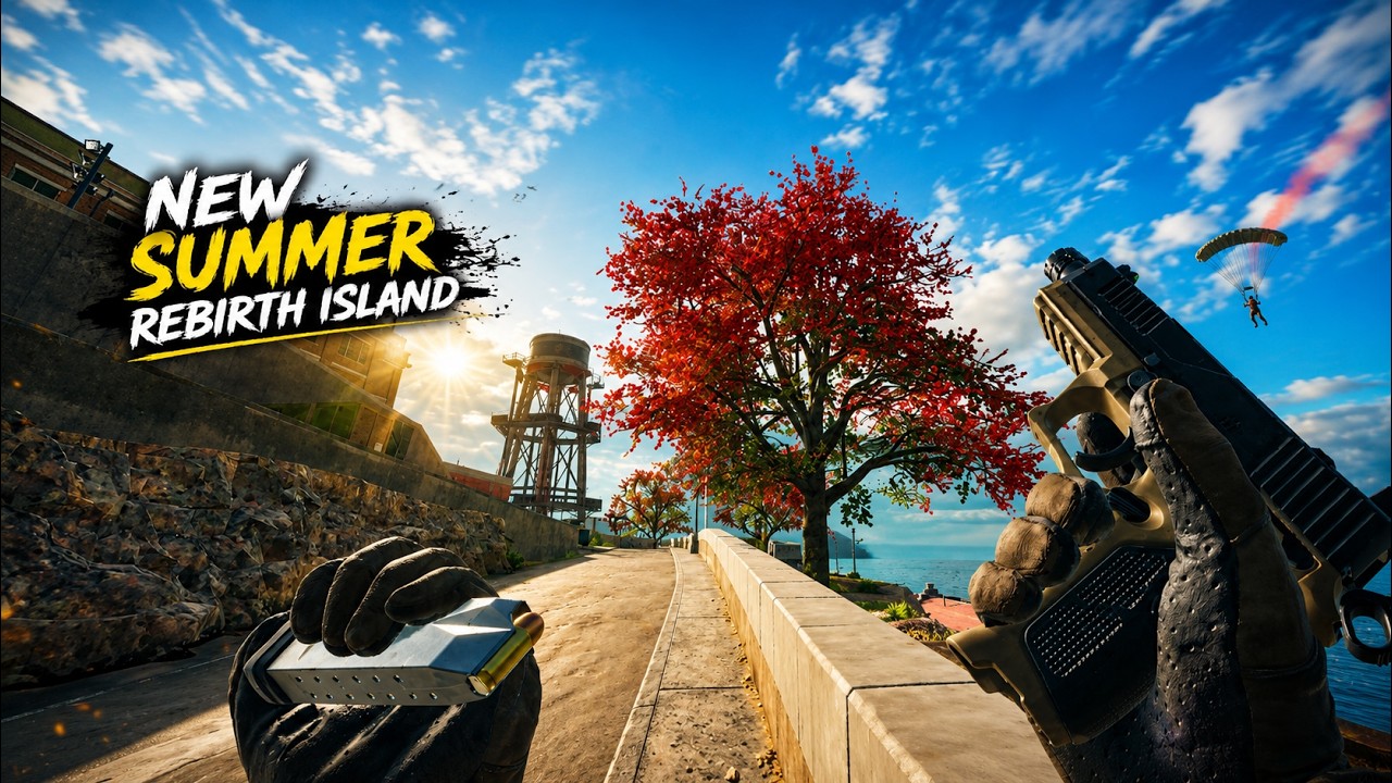 The new Summer Rebirth Island is here and it&rsquo;s Beautiful 😍🏝️