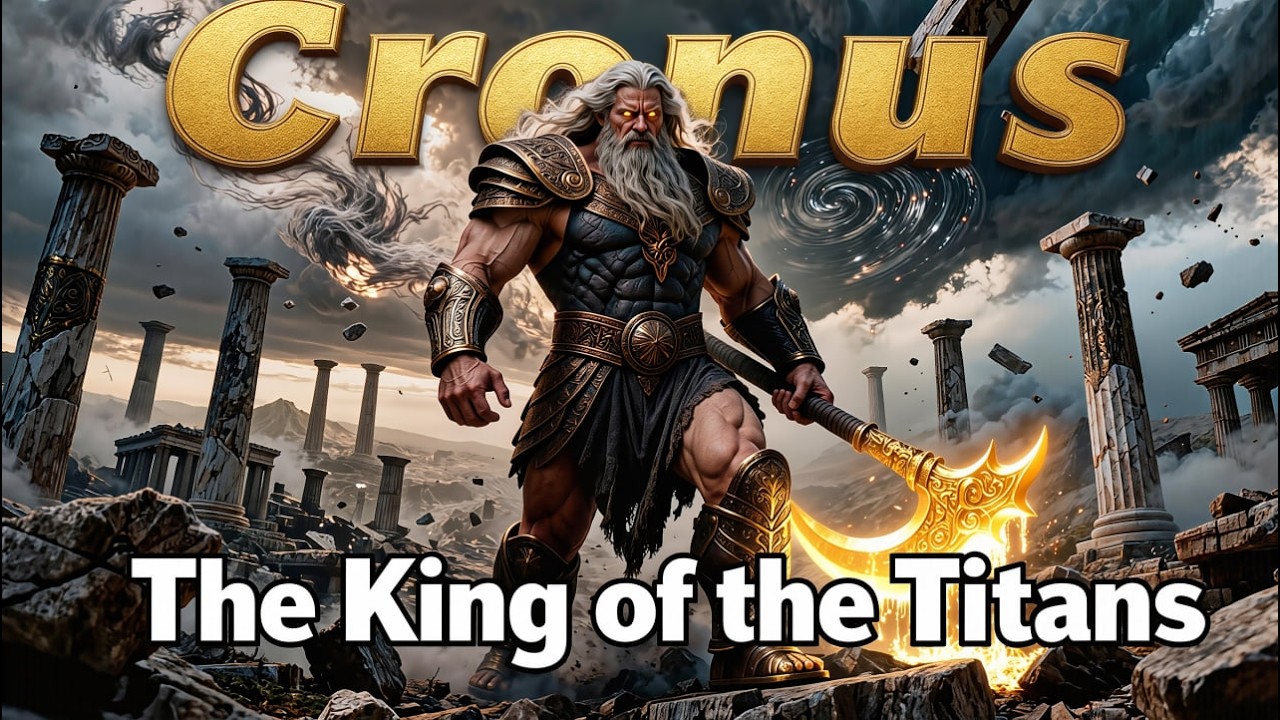 ⏳CRONUS⌛️ | The King of the Titans | The God of Time | Greek Mythology | Part 1