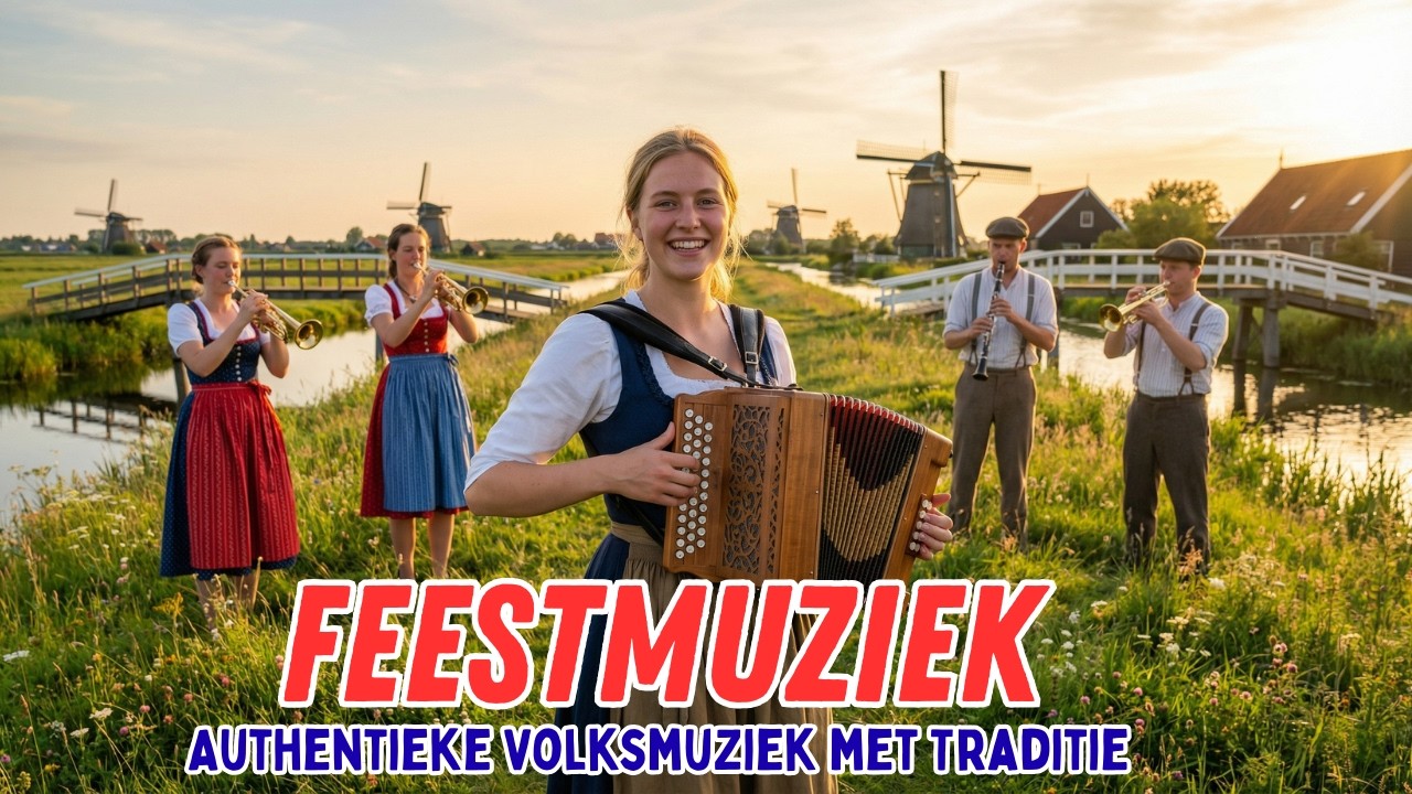 🎶 Traditionele Nederlandse Volksmuziek 🌷 Warme, Tijdloze Klanken voor de Gouden Generatie 🎷