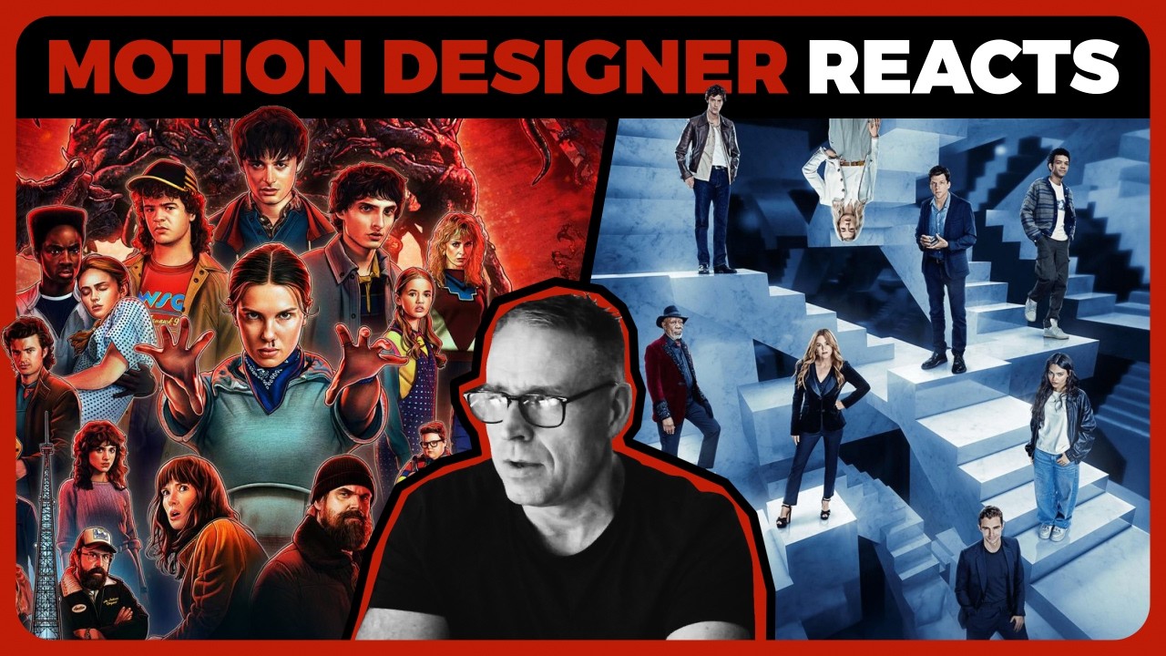 Motion Designer Reacts to Bad & Great Title Sequences 08