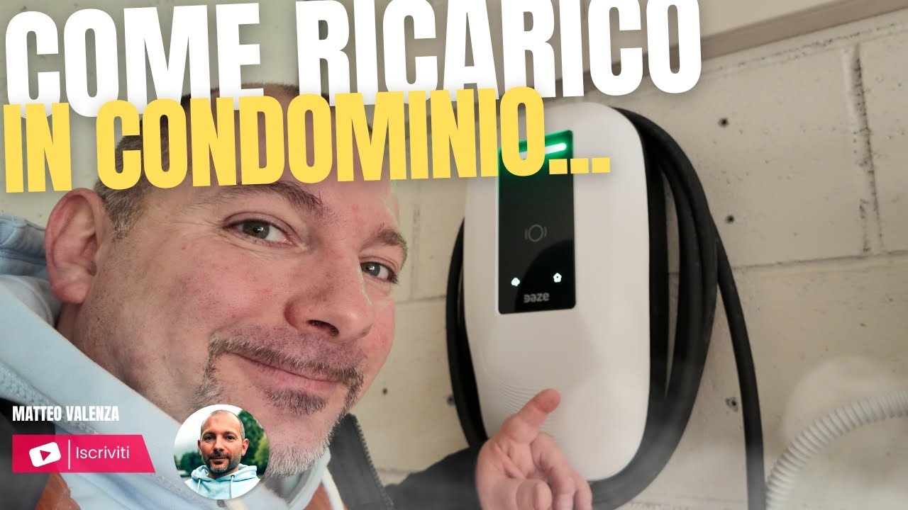 Come RICARICO la mia auto elettrica in CONDOMINIO !