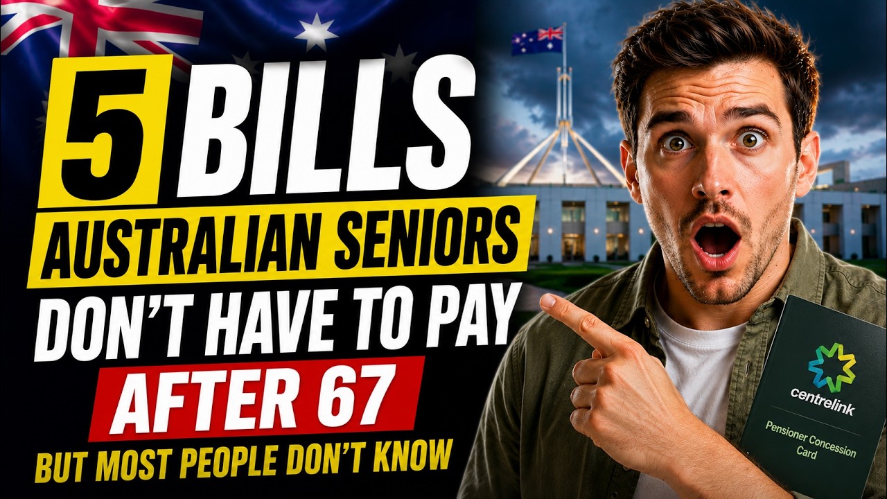 5 Bills Australian Seniors Don't Have to Pay After 67 &mdash; But Most People Don't Know
