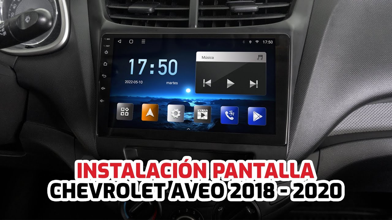 Chevrolet Aveo 2018 - 2022 Instalación de Pantalla // GADGETSTYLE