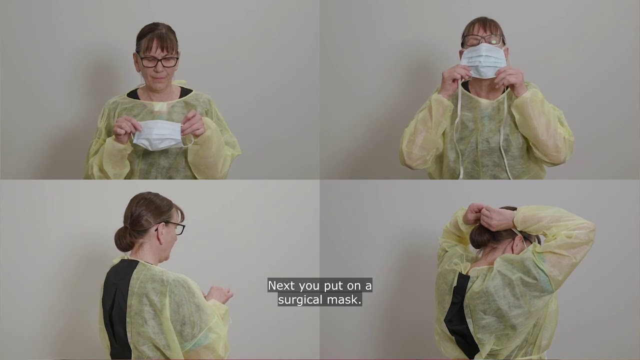 Wearing Personal Protective Equipment in Aged Care