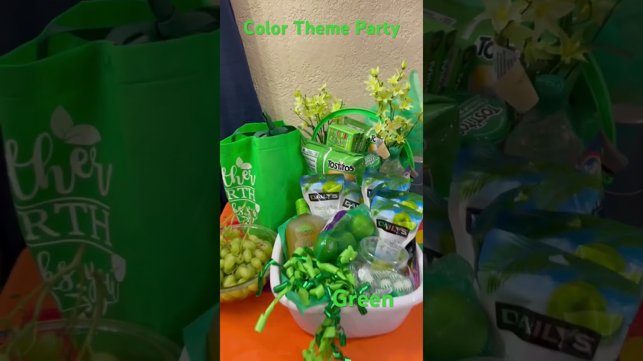 The Color of: 🌈 #money #green #colorparty #party #themeparty #fun