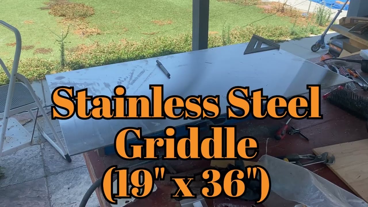 DIY Stainless Steel Griddle