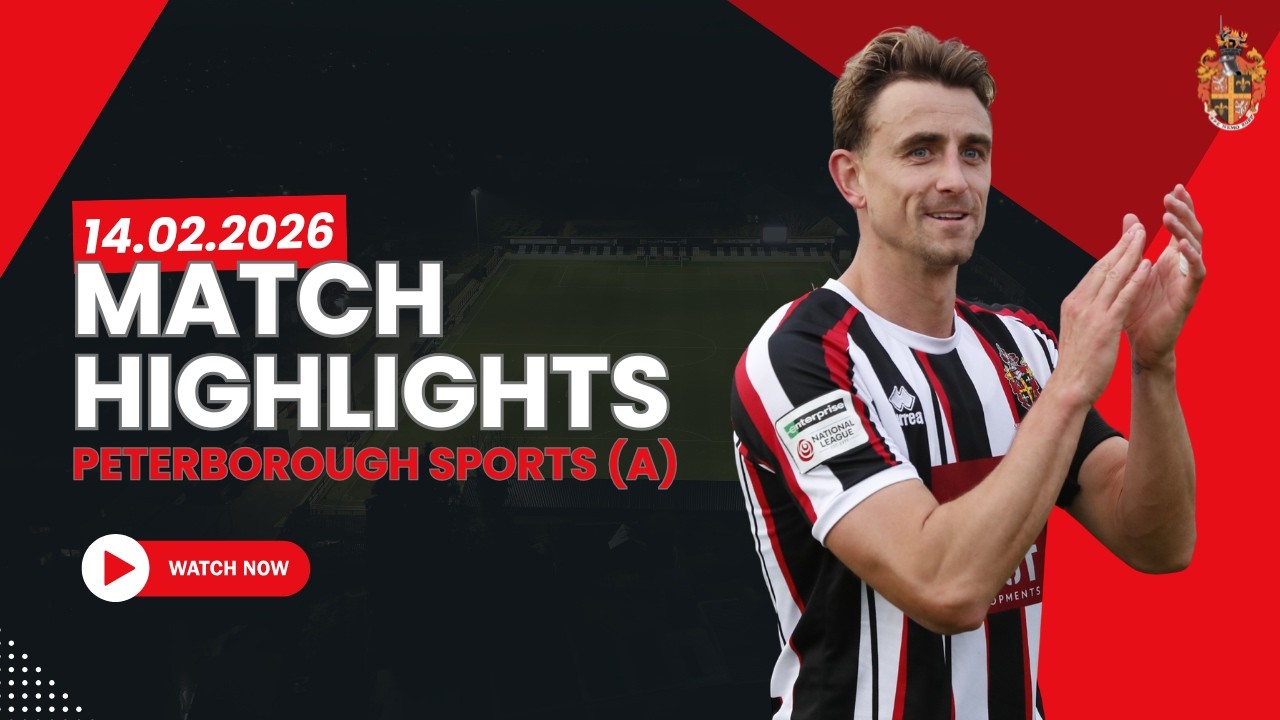 Обзор матча | Peterborough Sports 1 Spennymoor Town 3 | Суббота, 14 февраля 2026 г.