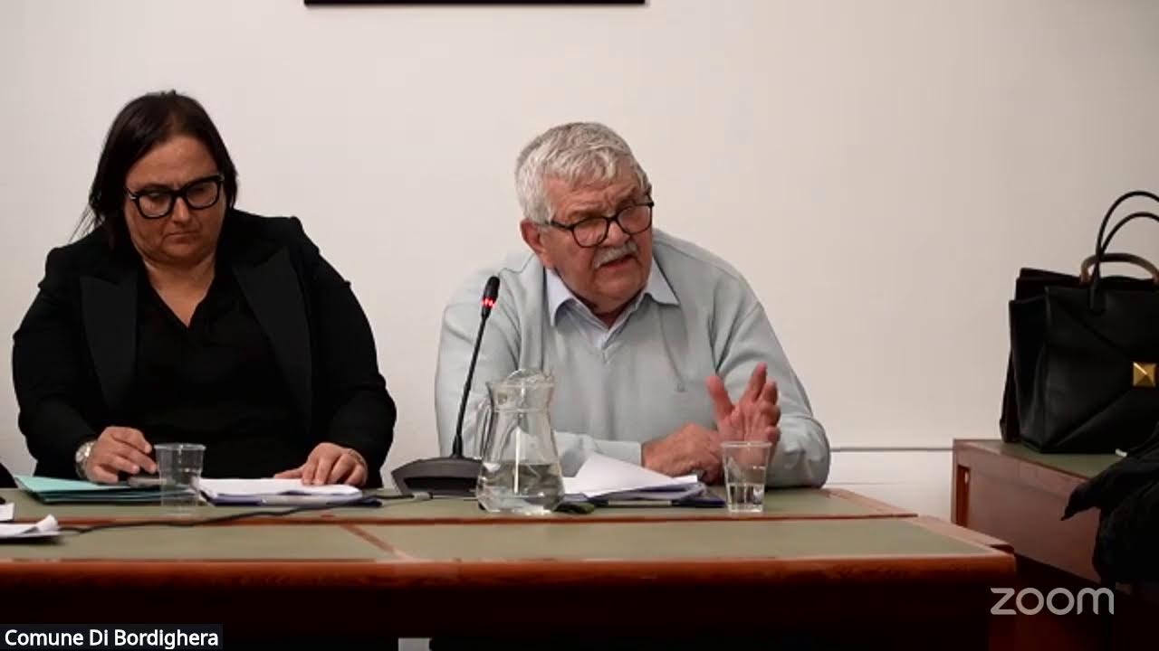 Consiglio Comunale Bordighera 4 aprile 2025