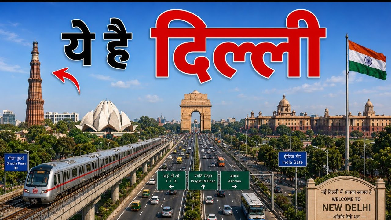 🔥 Delhi 2025 Modern, Beautiful & Unbelievable Transformation! 🇮🇳