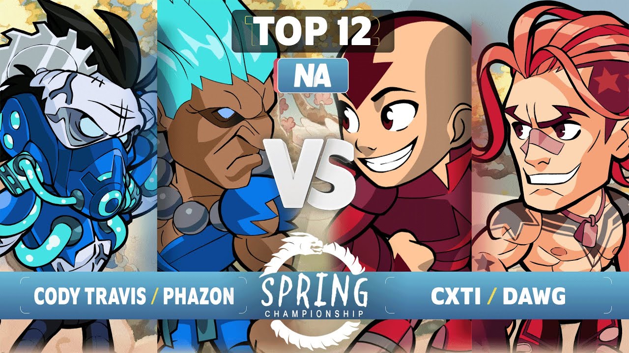 Cody Travis & Phazon vs Cxti & Dawg - Top 12 - Spring Championship 2023 - NA 2v2