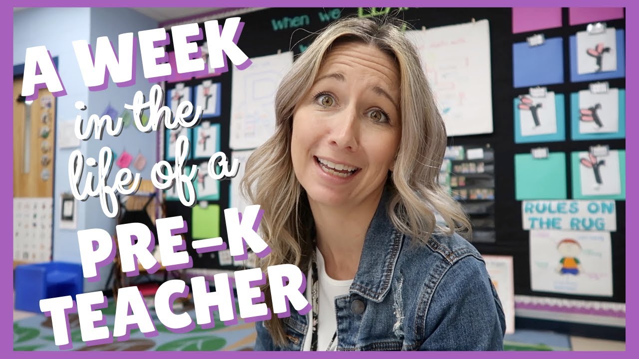 WEEK IN MY TEACHER LIFE | Vlog | Pre-K Teacher Weekly Vlog