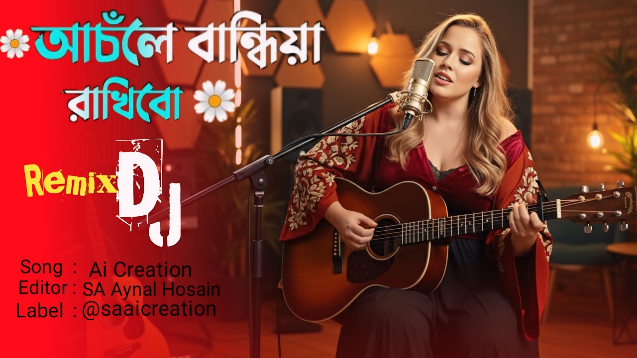 আঁখির মায়ায় (Remix) | Akhir Mayay - Official Remix | Bengali EDM @saaicreation7 @SaGanerduniya