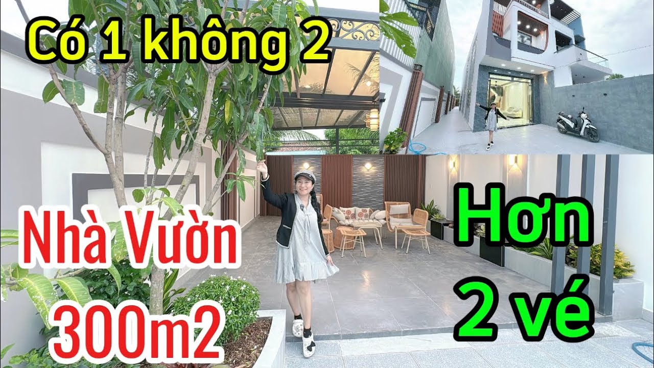 ☘️Nhà Vườn 300m2 hơn 2vé CHỐT NGAY KẺO LỠ- Đẹp từng chi tiết! Kim Thủy MÊ MẨN từ ánh nhìn đầu tiên