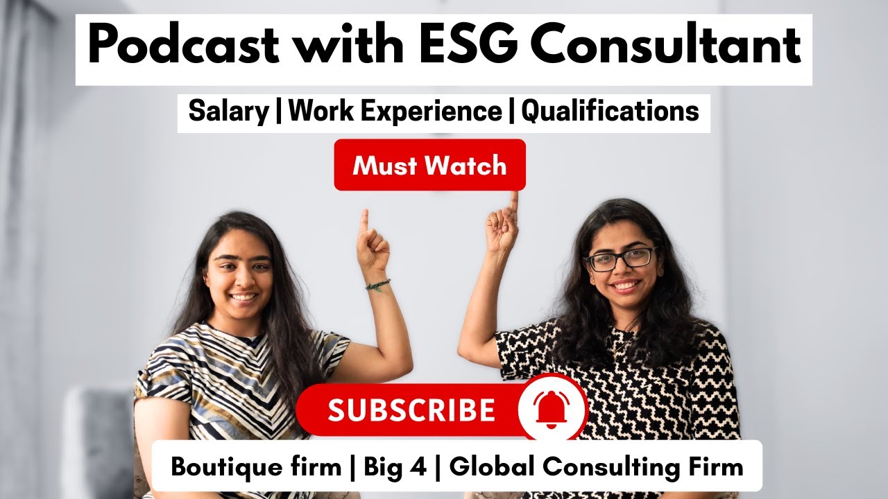 Big 4 vs Boutique ESG Consulting: Salary, Work Culture, Career Growth Secrets Revealed! (Must Watch)