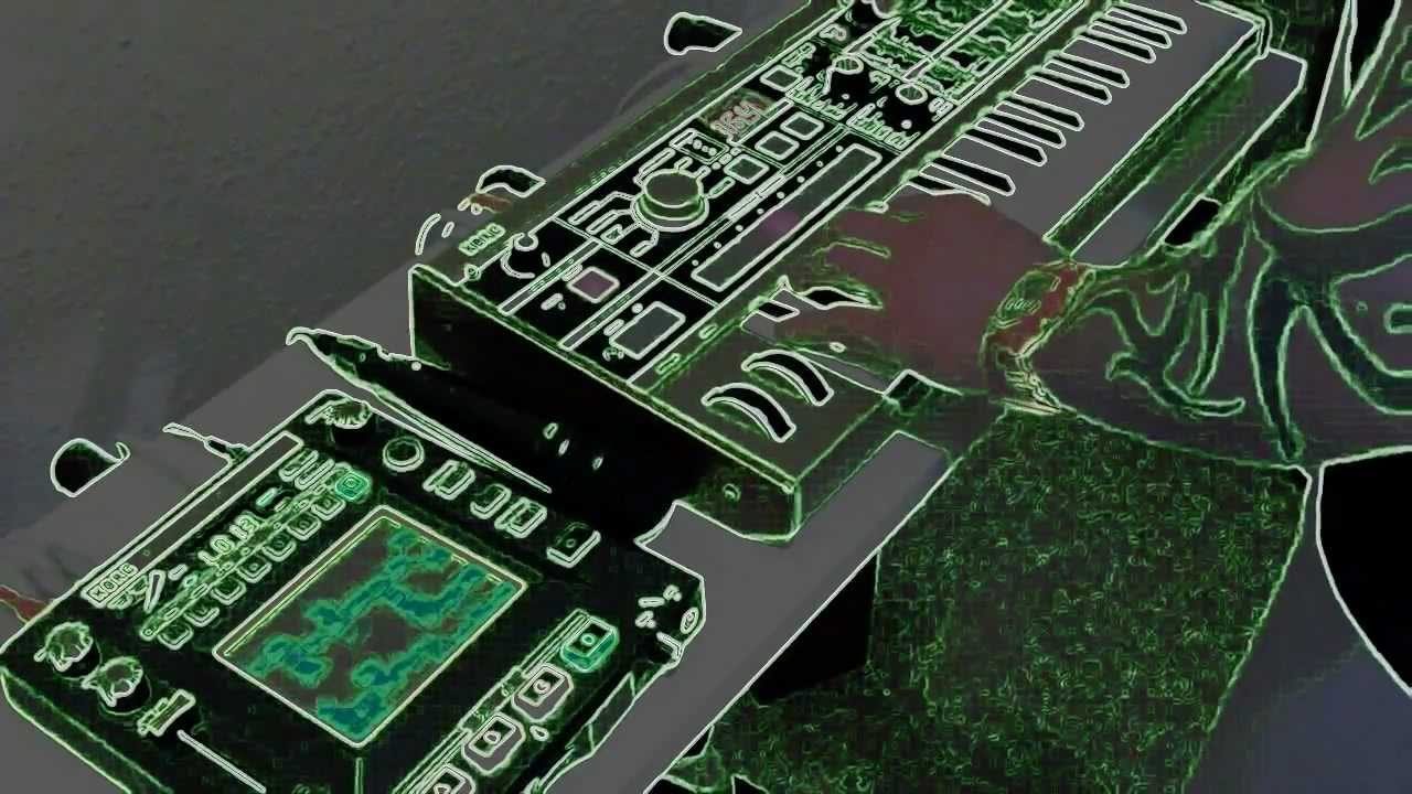 MicroKorg + Kaossilator Pro