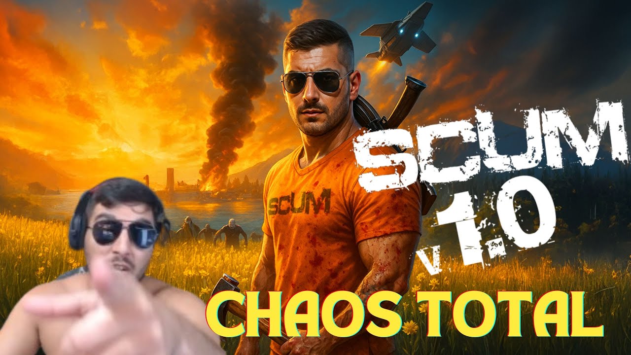 LIVE 🔴SCUM - TOTAL CHAOS !PIX !LOJA PT BR ENG