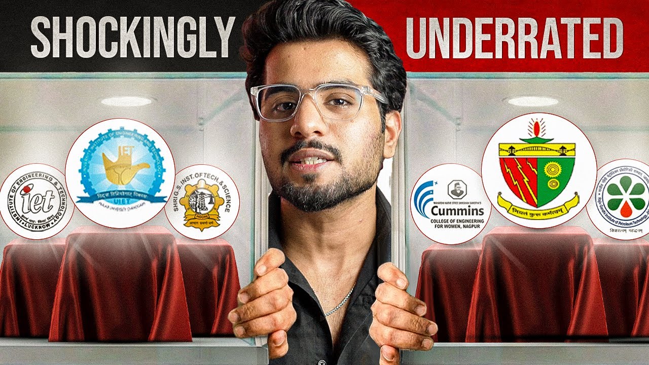 Top 7 Shockingly Underrated Colleges 🔥 [ Engineering ]