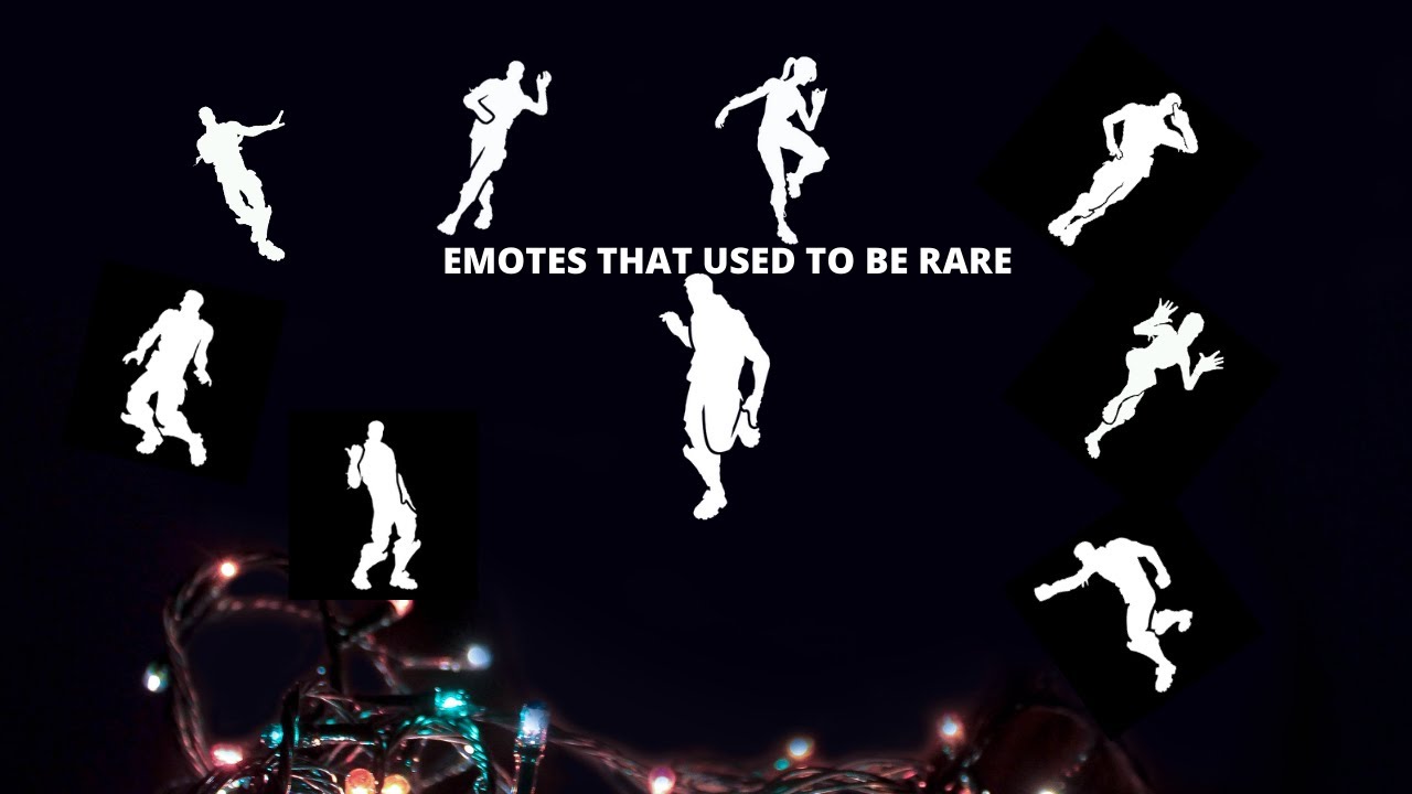 Some Fortnite Emotes That Used To Be Rare!
