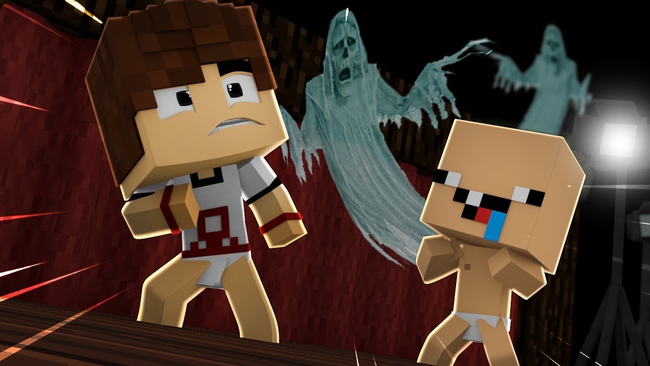 INVADIMOS O TEATRO MAL ASSOMBRADO !!! - MINECRAFT