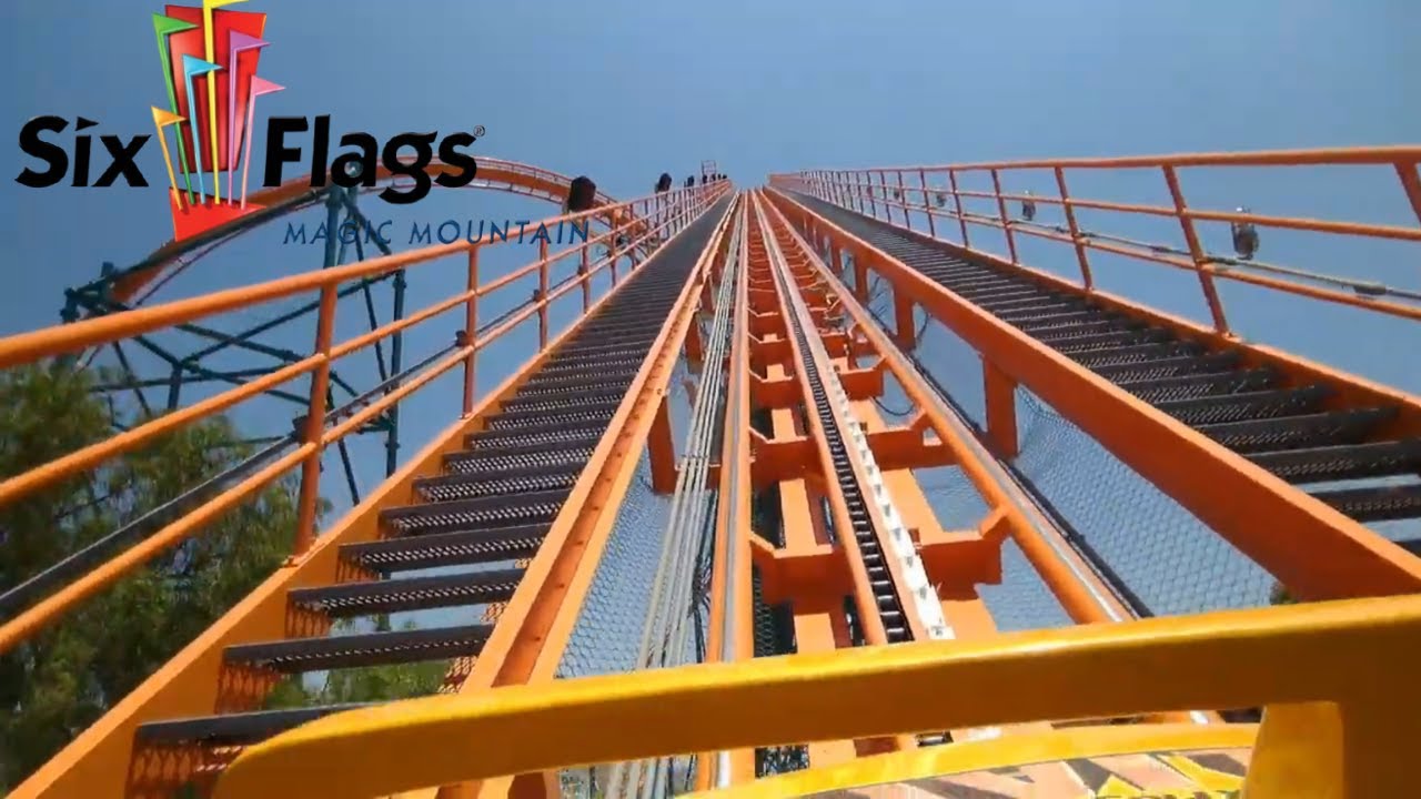 Awesome Rides at Six Flags - 2025 Valencia California