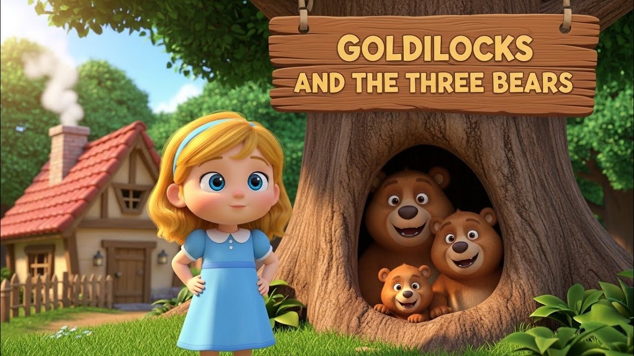 Goldilocks and the three bears | Bedtime stories for kids | Fairytales for toddlers with lessons