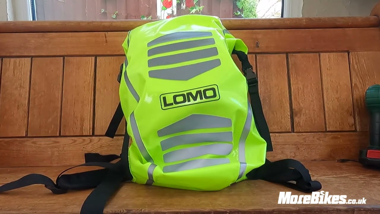 Unboxing and Testing! 30L Dry Bag Motorcycle Rucksack from Lomo
