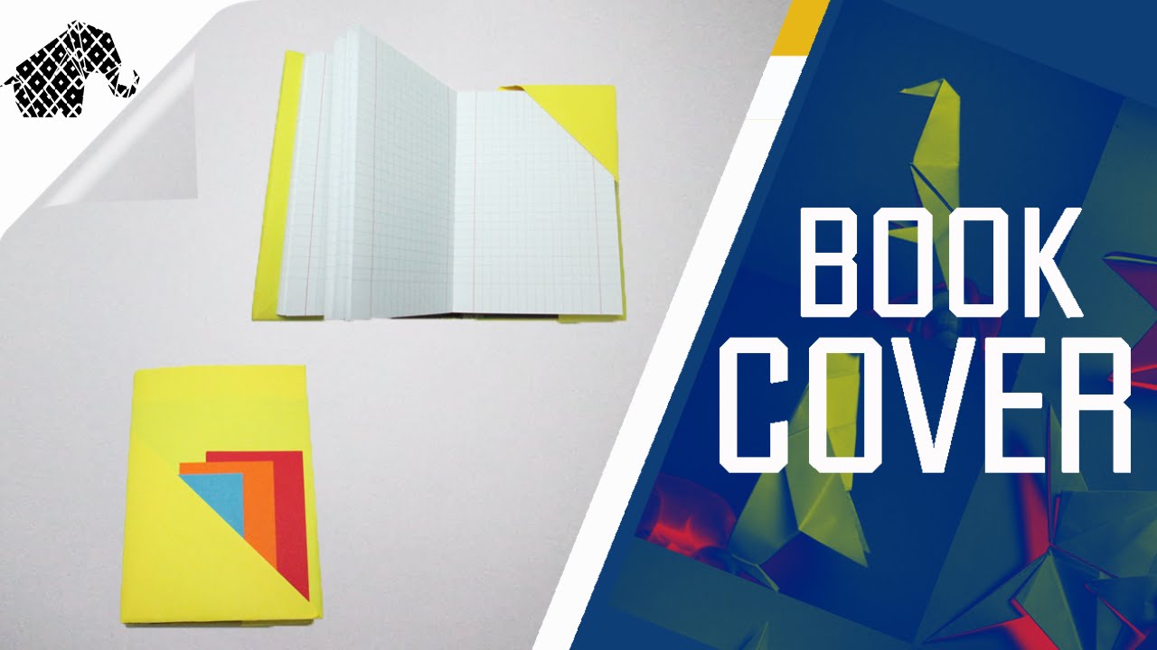 Origami - How To Make An Origami Book Cover