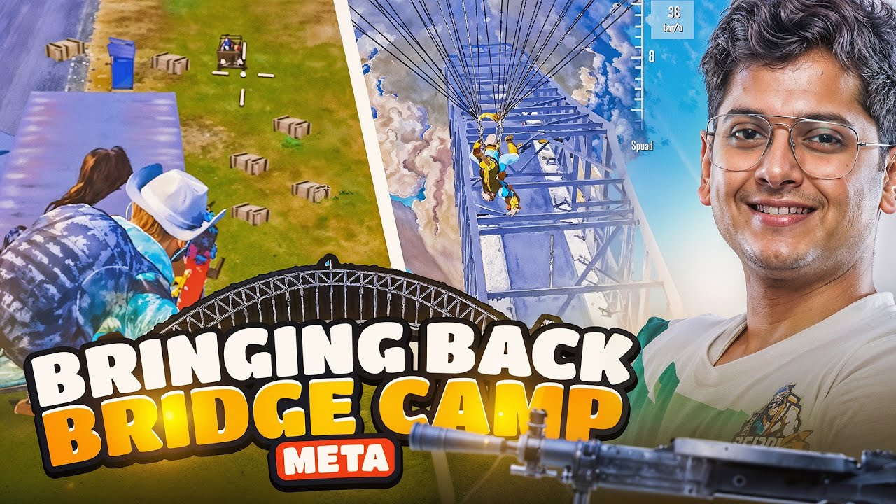 CAMPING BOTH THE BRIDGES IN&nbsp;BGMI 😱🔥