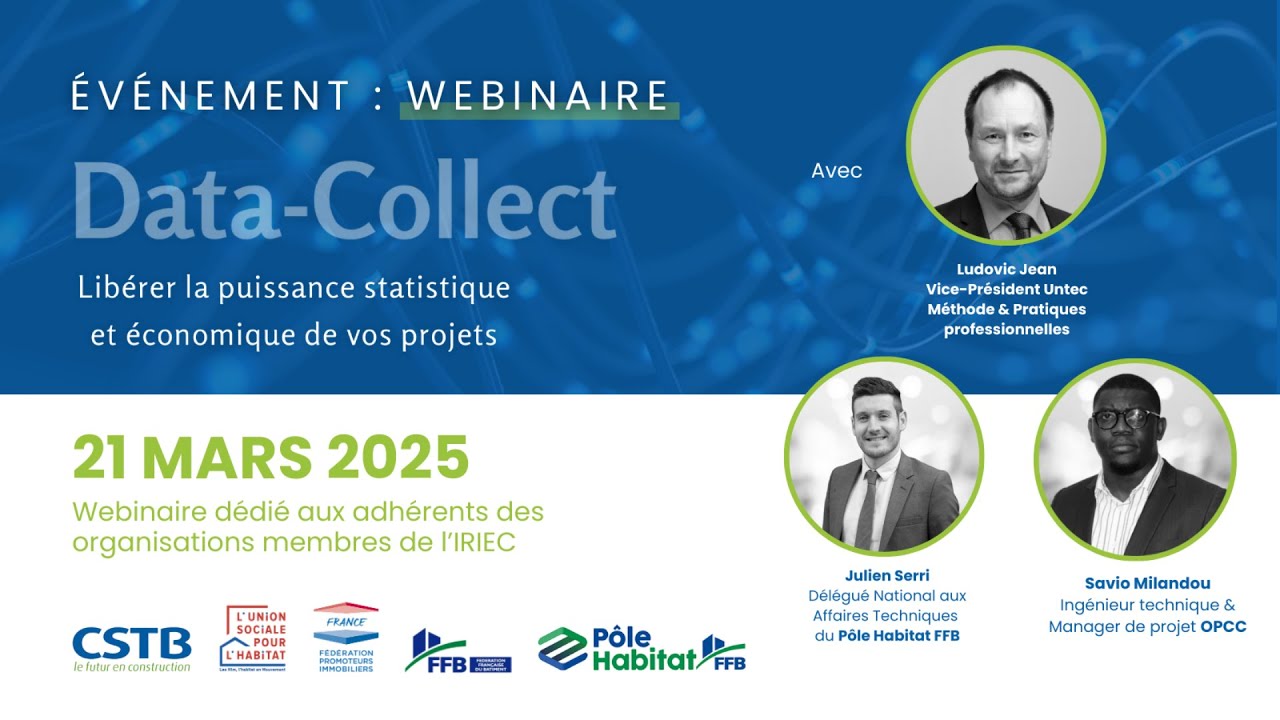 Webinaire Data-Collect à destination de l'IRIEC