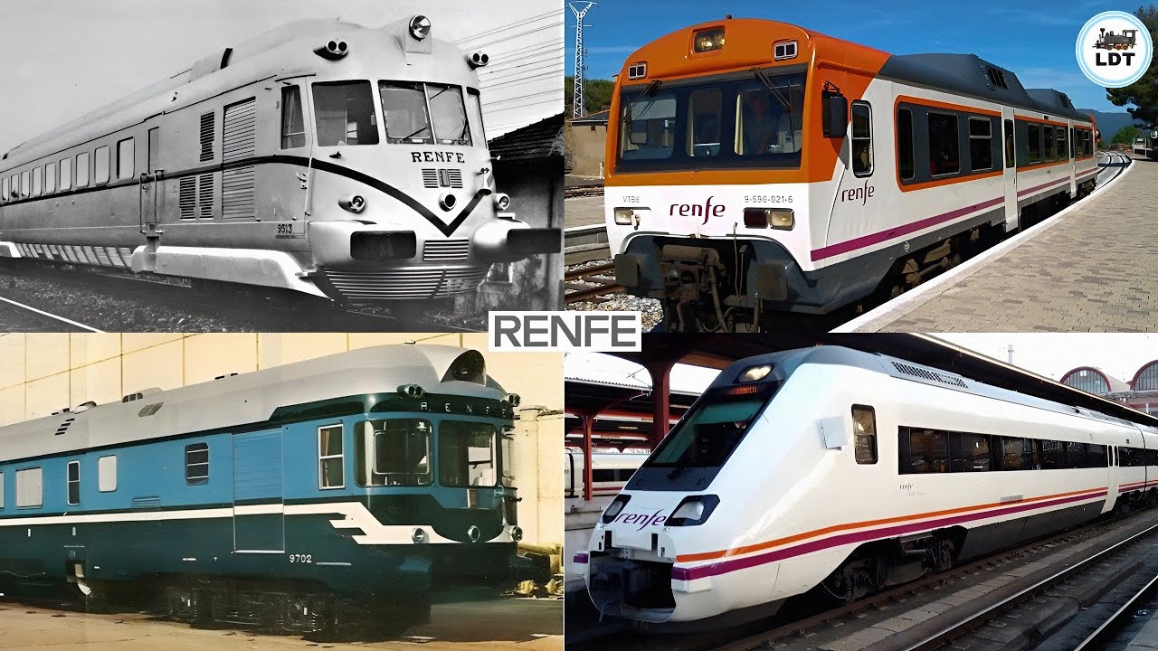 HISTORIA de los AUTOMOTORES DIÉSEL (Series 595 al 599) de RENFE 🚆 (𝐏𝐀𝐑𝐓𝐄 𝟑) | 𝐋𝐃𝐓 𝟐