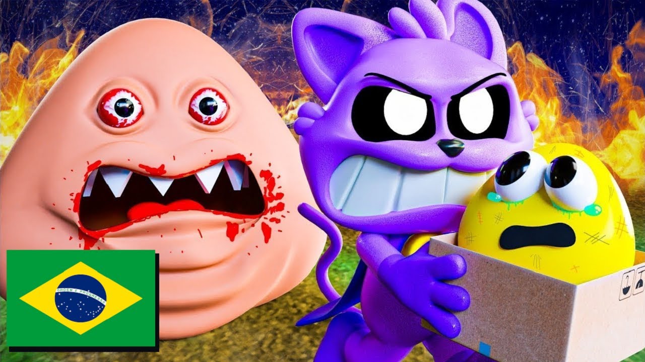 CATNAP SALVOU A POULINA DO EVIL POU!? Bou’s Revenge Animação