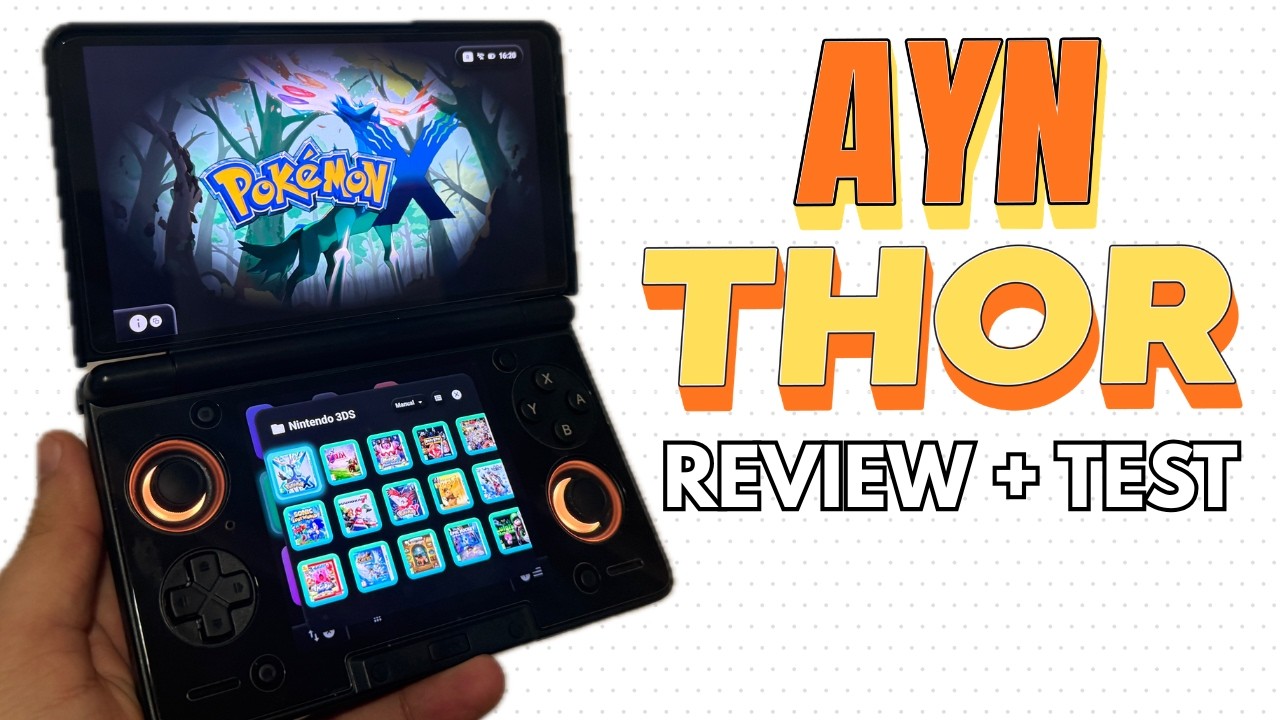 AYN THOR Review: ¿La 3DS del futuro? Probando 17 juegos