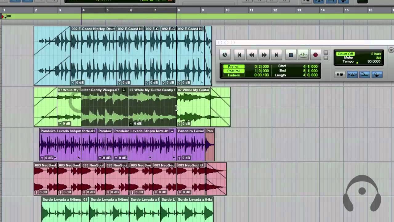 Atalhos do Pro Tools - parte 2