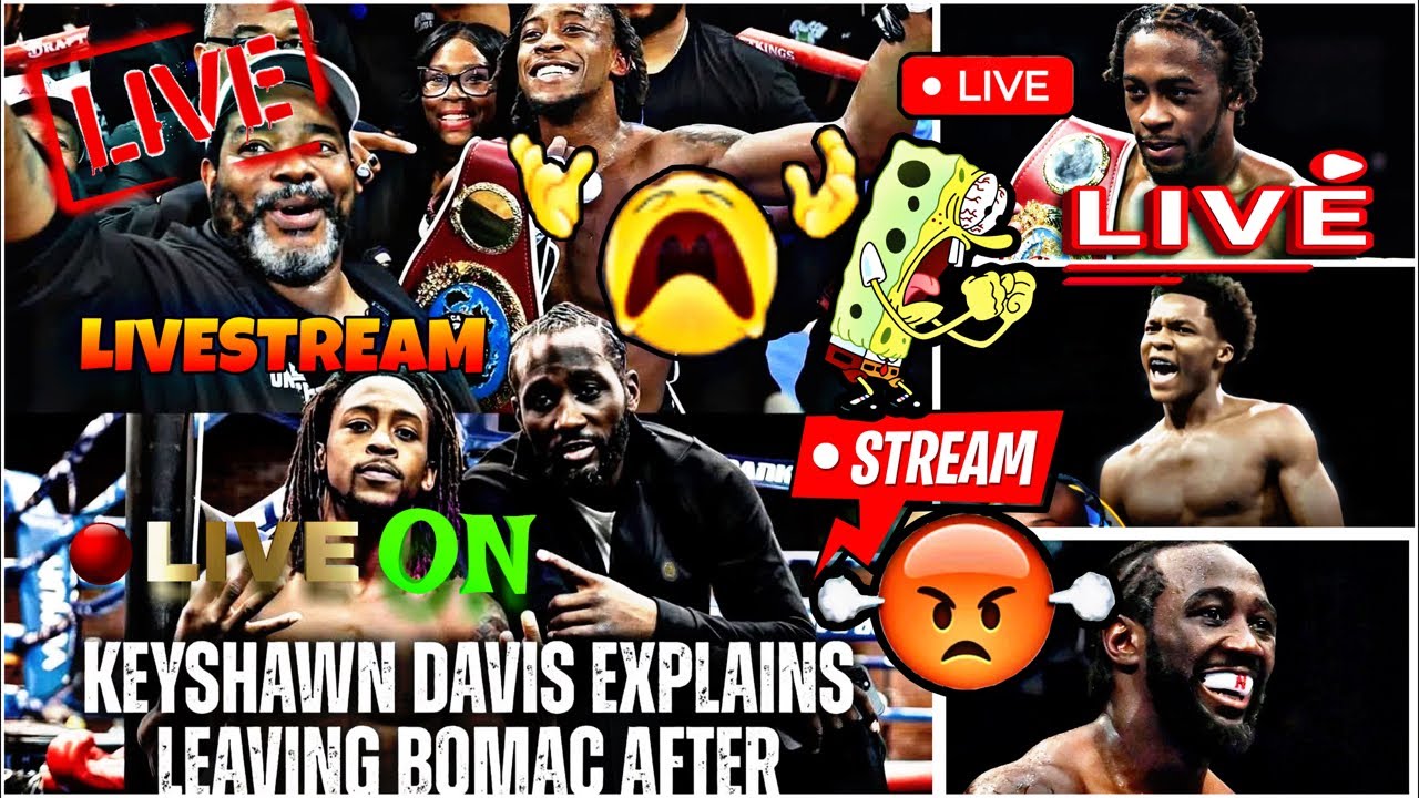 Keyshawn Davis exposed by TERENCE CRAWFORD team for ducking Edwin de Los Santos he ducked that man