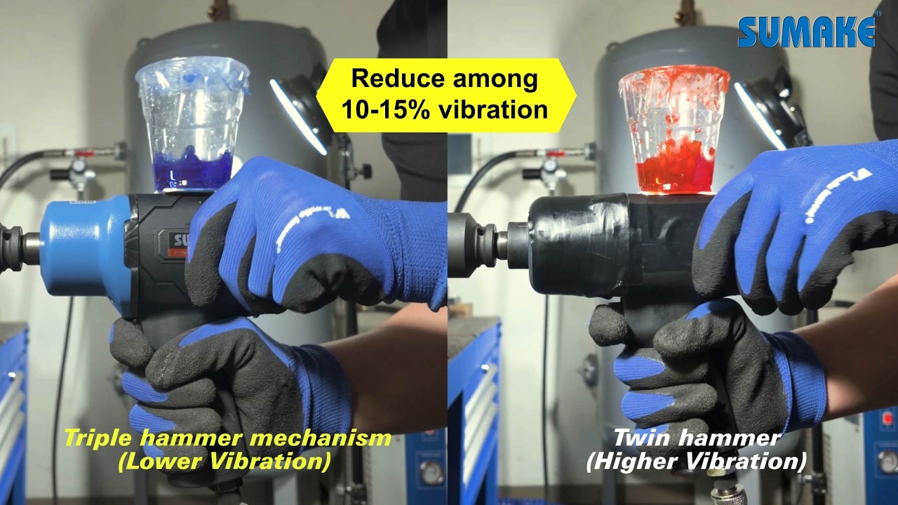 Triple Hammer Air Impact Wrench- ST-IW0740