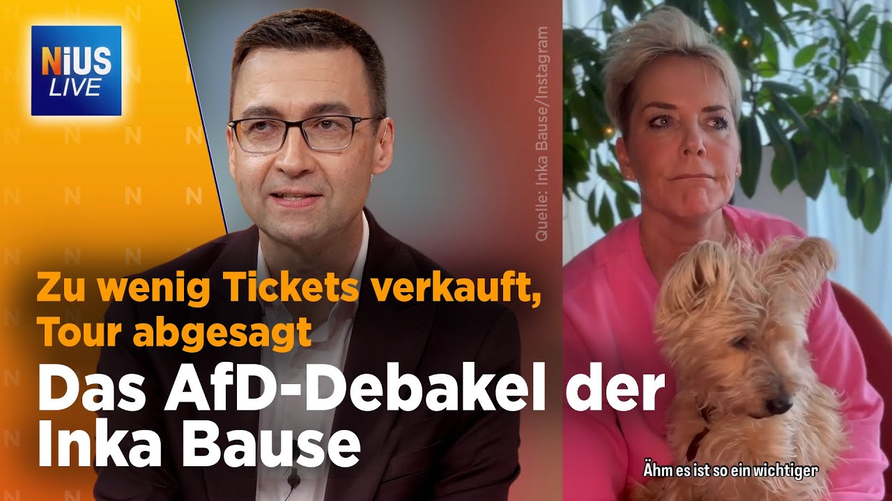 Bäuerin sucht Publikum: Inka Bause muss ihre Tour absagen | NIUS Live vom 5. September 2025