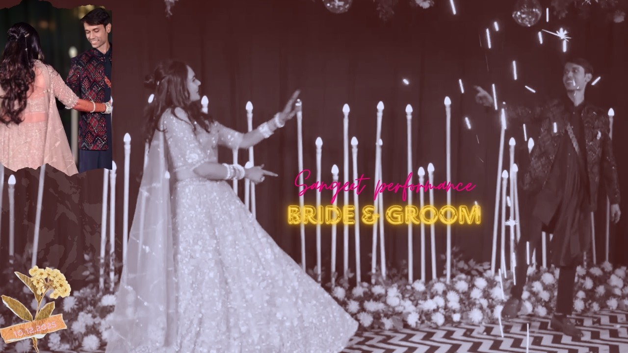Couple Performance EP-04 | Bride ❤️ Groom Magical Sangeet Dance | Rahul Weds Sneha