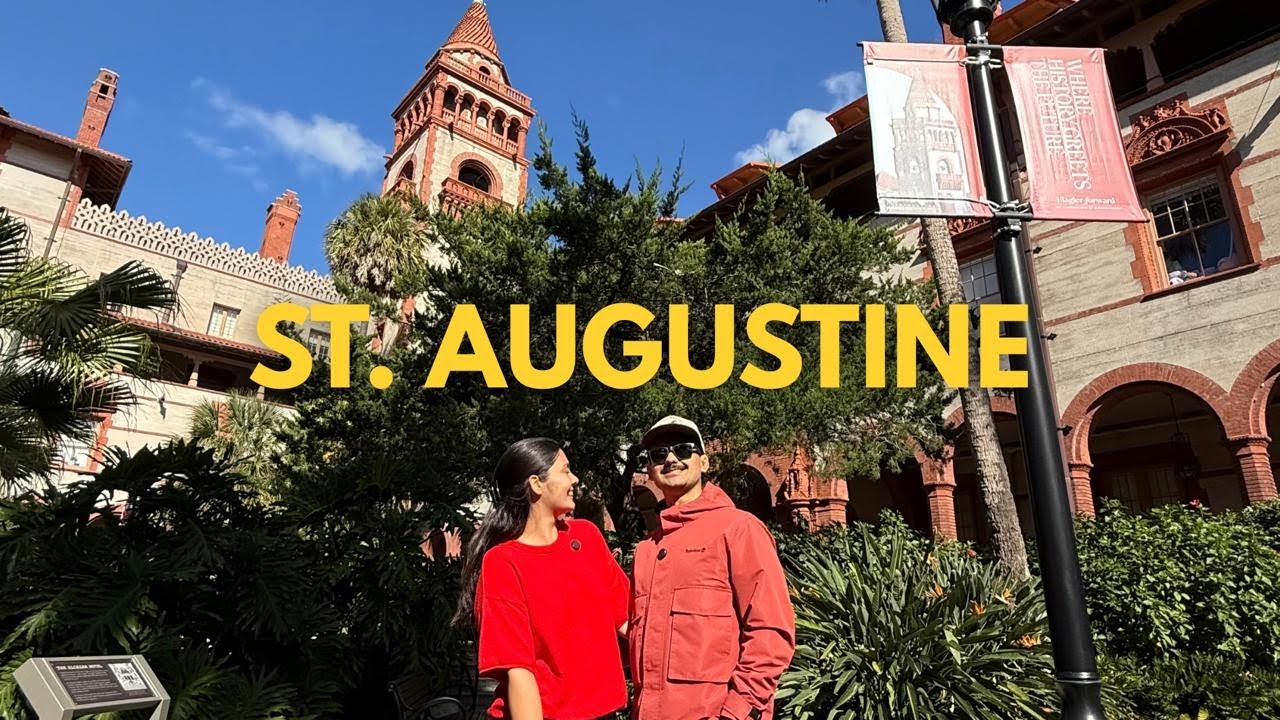 Essa é a CIDADE MAIS ANTIGA dos EUA | St. Augustine 🇺🇸