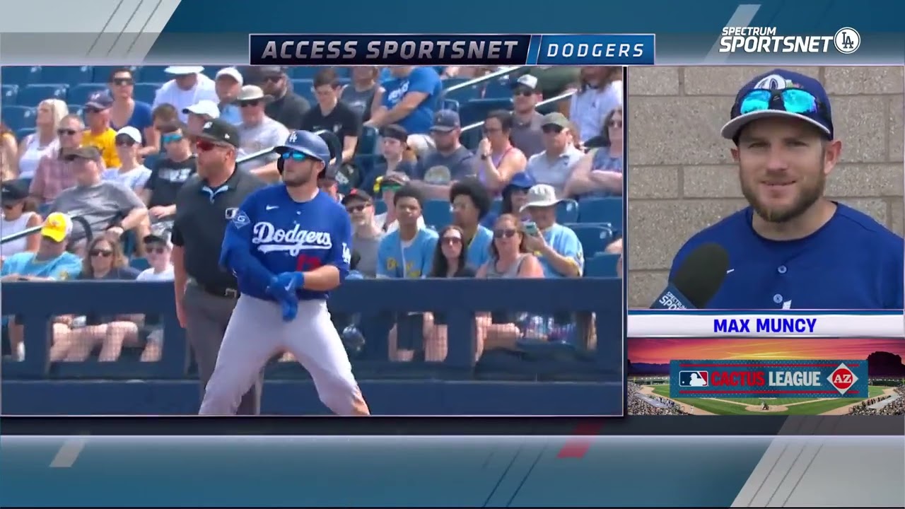 Max Muncy Talks About How His Swing Feels At the Moment