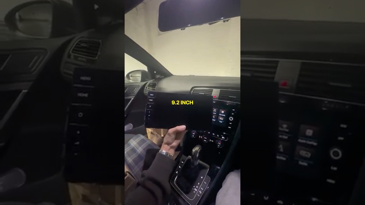 UPGRADING to the BIGGEST OEM SCREEN for my GOLF MK7