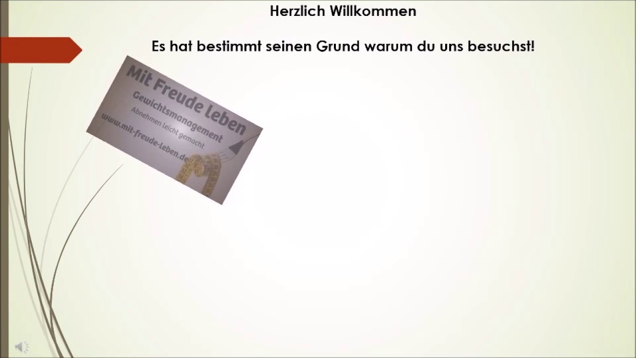 Mit freude leben!