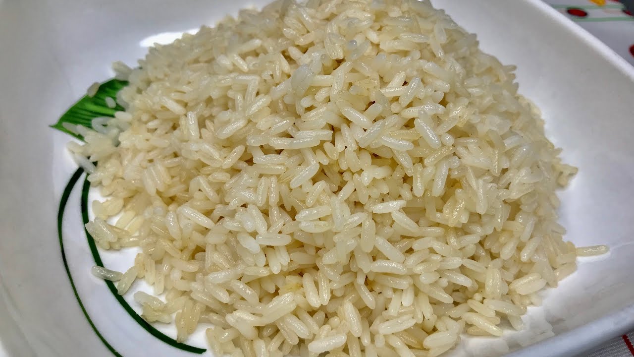 Riz cuit au four