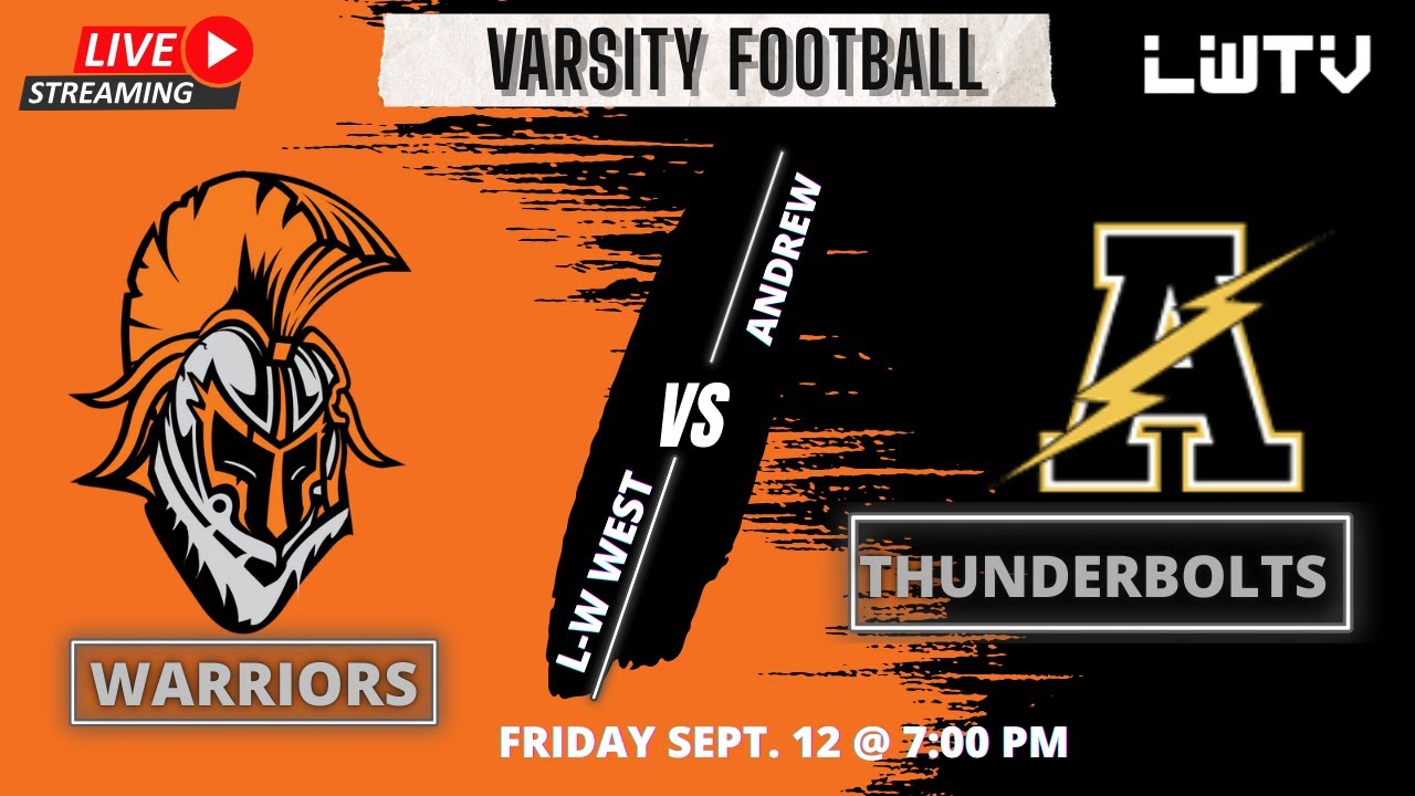 L-W West Varsity Football vs. Andrew