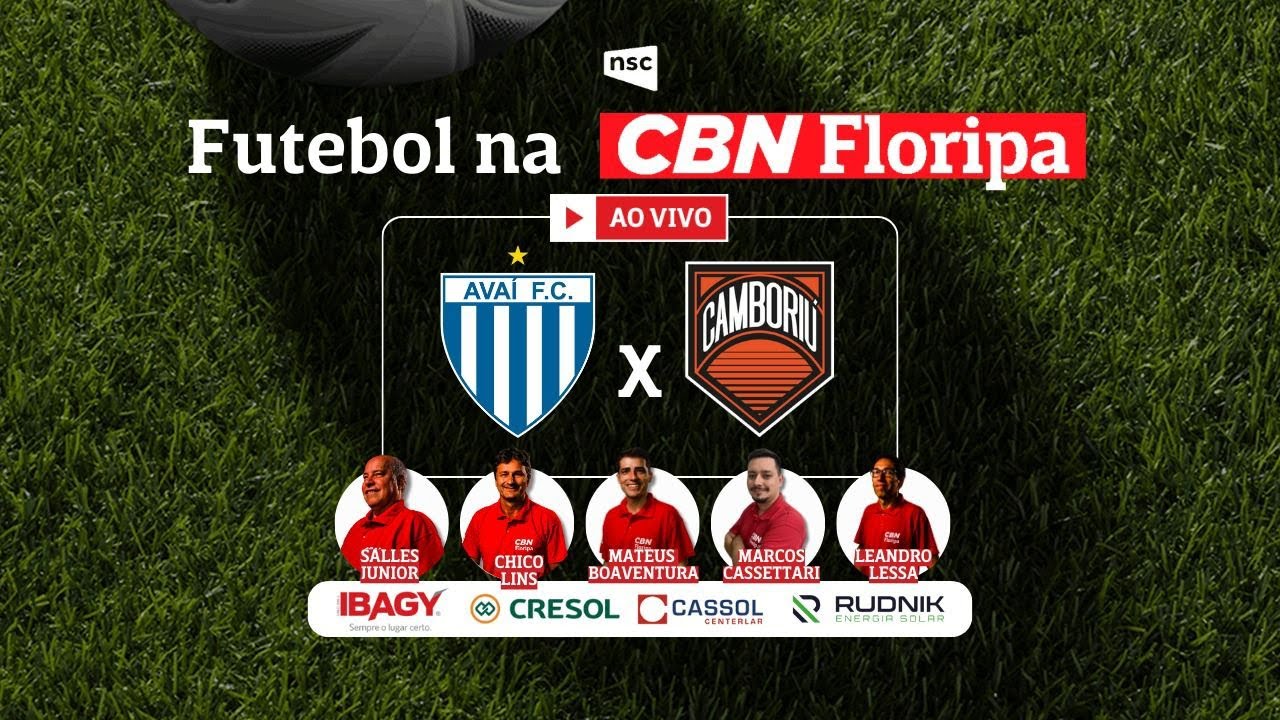 AVAÍ X CAMBORIÚ AO VIVO | CAMPEONATO CATARINENSE 2026 | QUARTAS DE FINAL