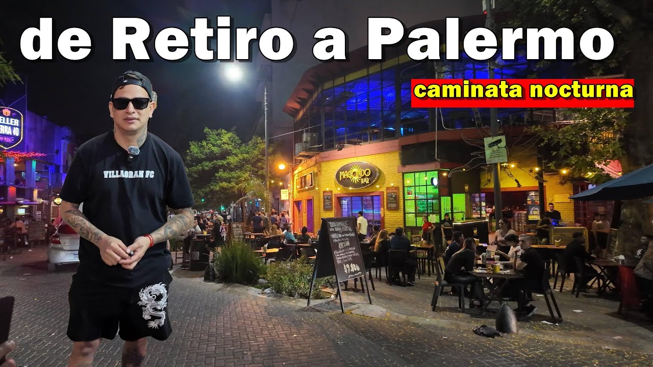 CAMINE DE RETIRO A PALERMO 🚶🥇🔥