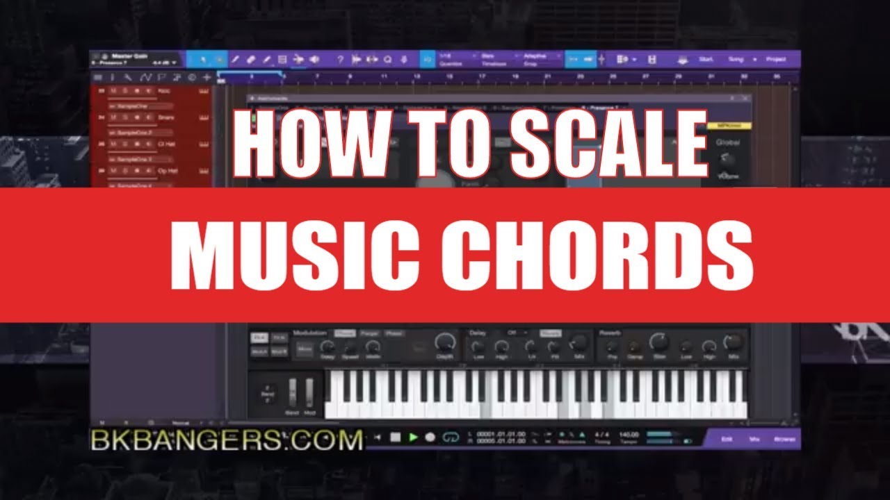 HOW TO USE SCALE & CHORDS [ MUSIC PRODUCERS ]