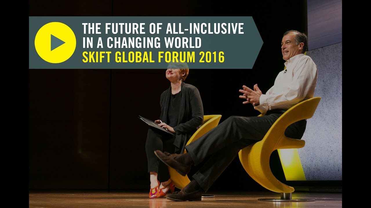 Club Med CEO Henri Giscard D'Estaing at Skift Global Forum 2016